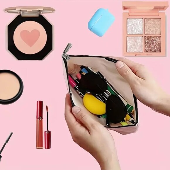 Cosmetic Bag Makeup Sanrio Hello Kitty Kindness Emo Pouch Travel Trendy Stylish - Picture 2 of 3